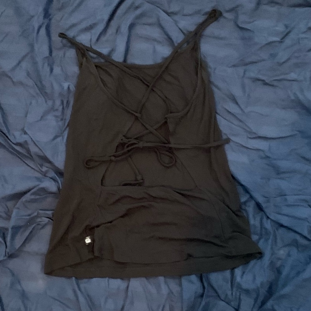 Cotton low back tank